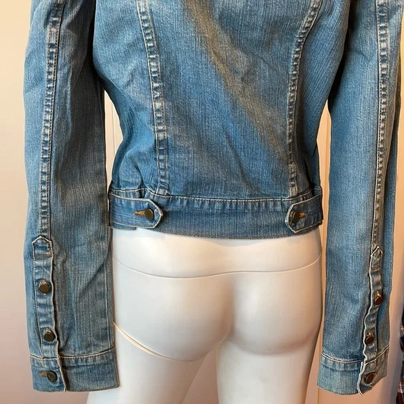 Vintage Calvin Klein Denim Jacket Sz M - Picture 7 of 9